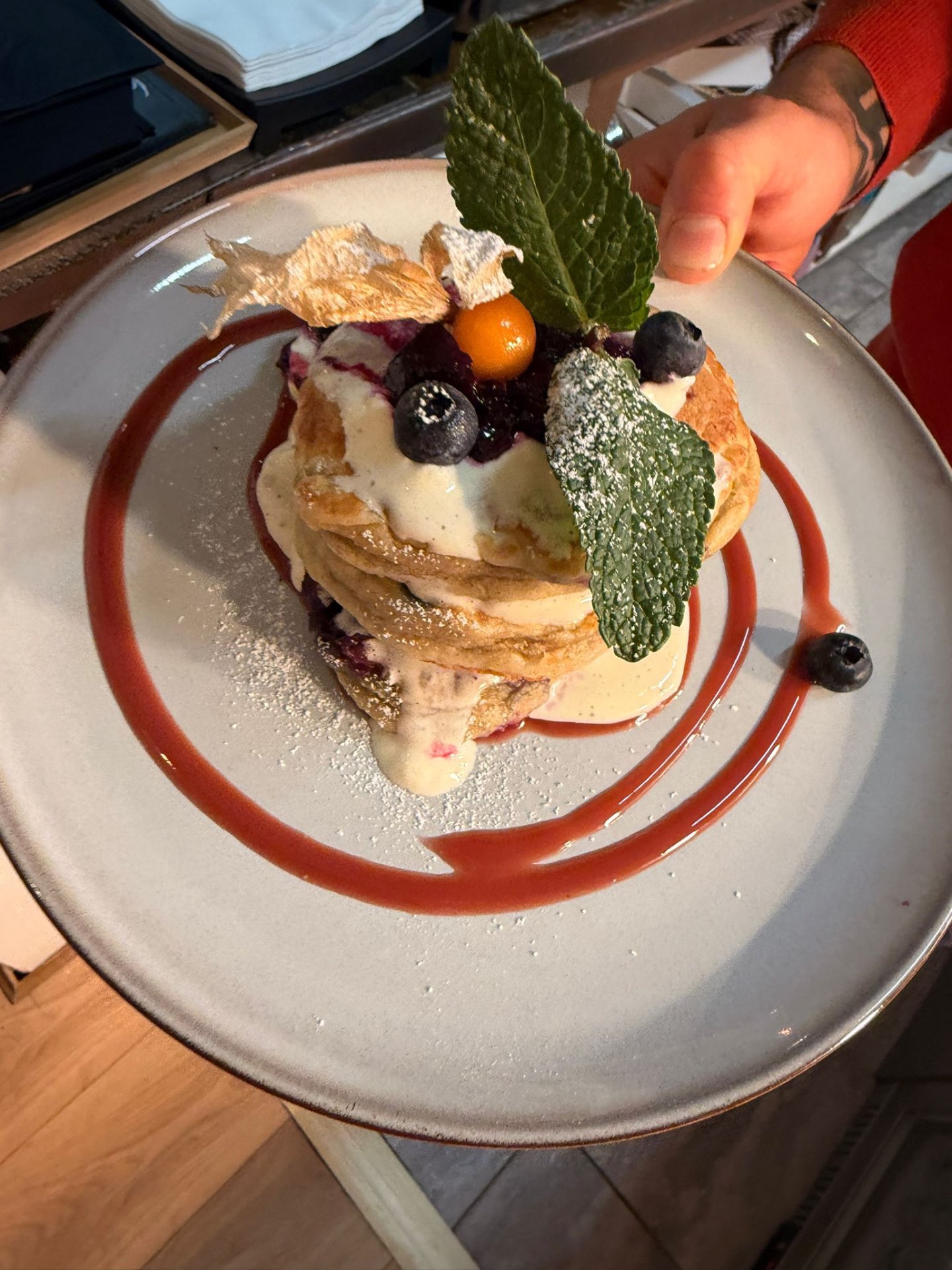 Berry Stack Pancakes