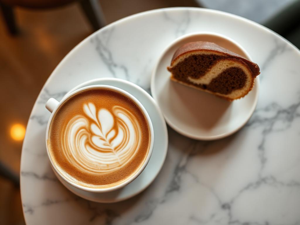 Latte & a Slice